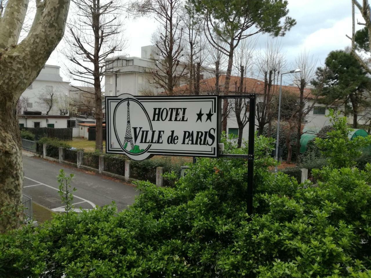 Hotel Ville De Paris Riccione Dış mekan fotoğraf